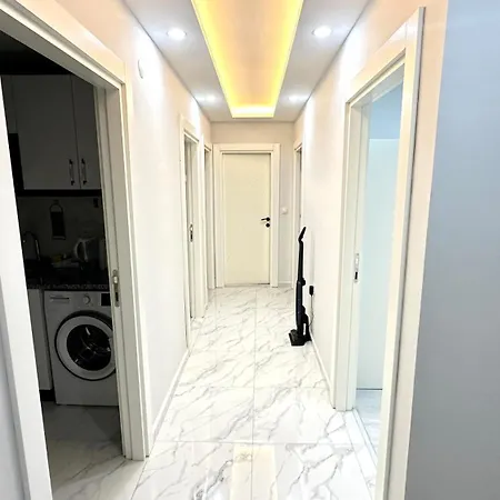 公寓 Homely! Design Antalya, Parking, Balcony, Ac!